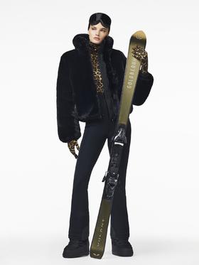 Goldbergh Victoria Jacket black 女装 滑雪夹克 黑色毛毛