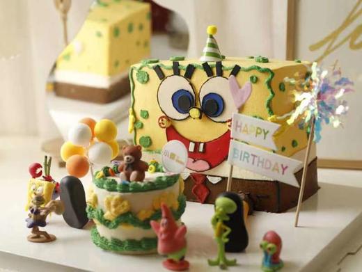 海绵宝宝蛋糕（提前3天预订） 商品图0