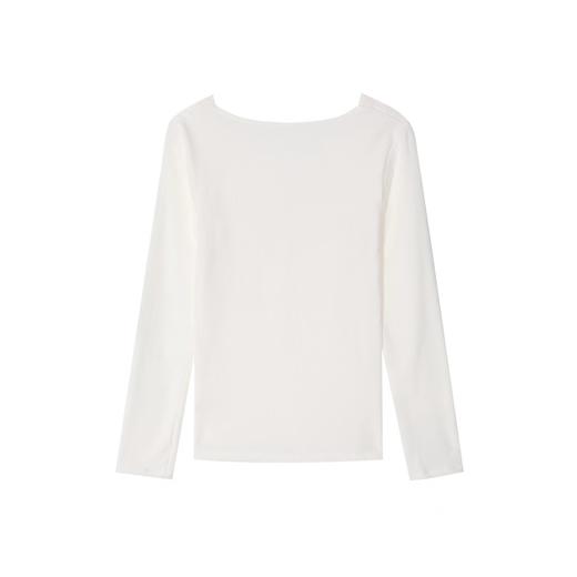 5F 安莉芳22新款蕾丝拼接打底上衣 商品图2