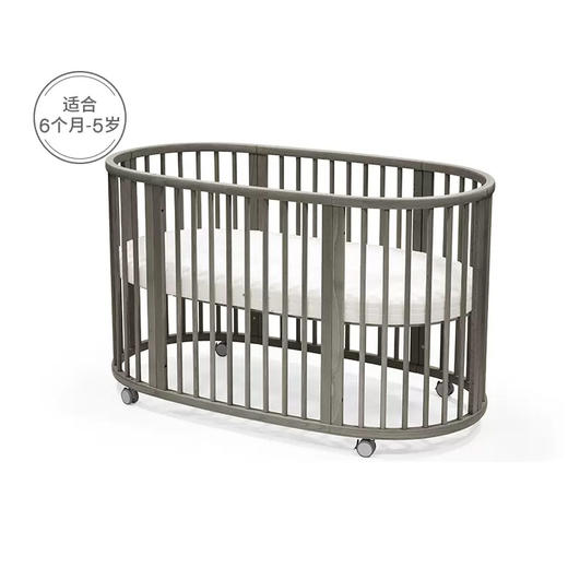 【新品】北欧Stokke Sleepi V3 成长型婴儿床实木宝宝床可移动儿童床拼接床（不含床垫） 商品图1