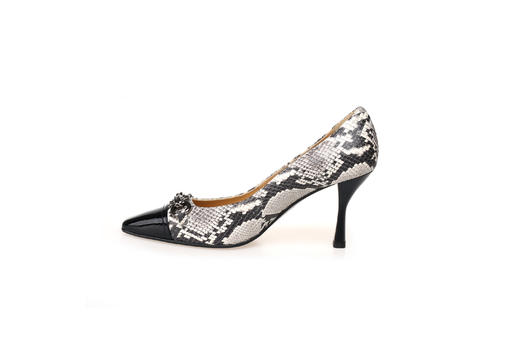 豪麟名鞋奥莱迪嘉女鞋皮鞋羊皮革FW22154P灰色  原价4660元 商品图1