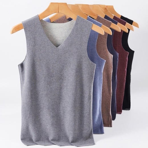 裁缝学苑MX07德绒保暖背心加厚无痕男士马甲纸样男装无袖服装打板 商品图3