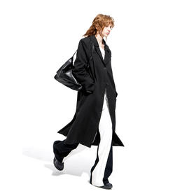 NUTH”HEADHUNT“黑色西装大衣基础百搭修身外套