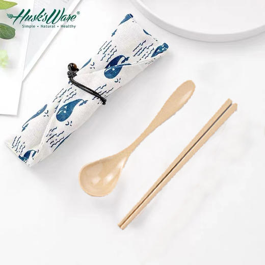 壳氏唯便携勺筷组合（海豚） 商品图0