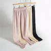 ARN-Y168真丝拉绒保暖针织打底裤女款内穿紧身舒适抗寒秋裤厚款无痕裤 商品缩略图0