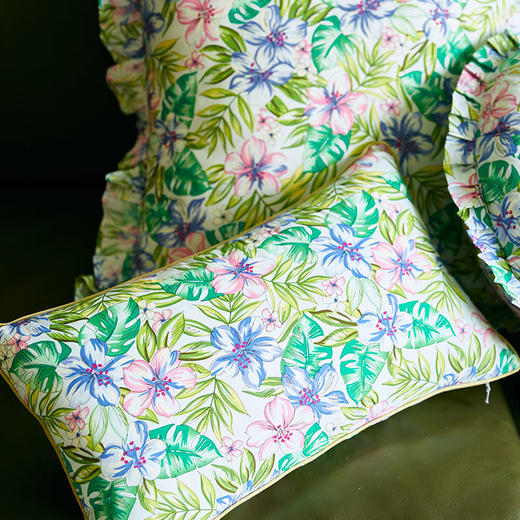 春日百合系列靠包沙发床头护腰枕 商品图3