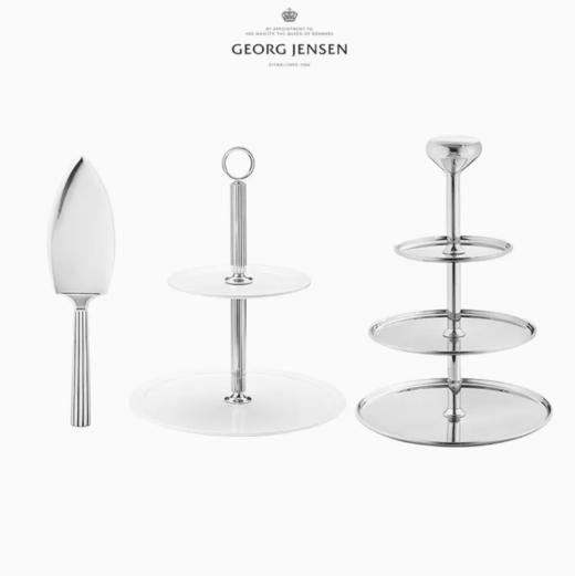 Georg Jensen乔治杰生轻奢北欧下午茶点心蛋糕架托盘摆件 商品图3