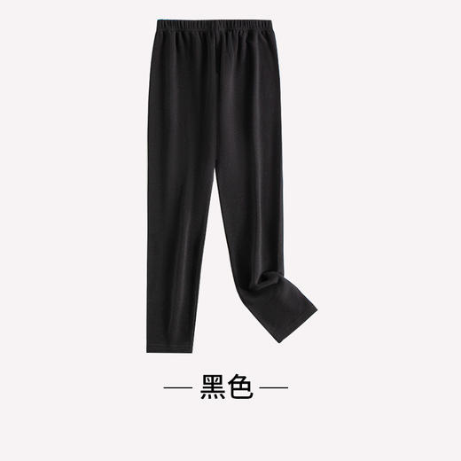ARN-Y168真丝拉绒保暖针织打底裤女款内穿紧身舒适抗寒秋裤厚款无痕裤 商品图4