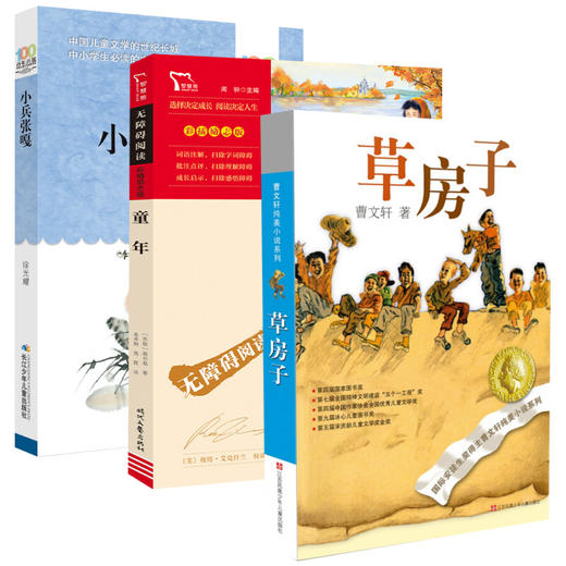 草房子+童年+小兵张嘎/百年百部中国儿童文学经典书系 商品图1