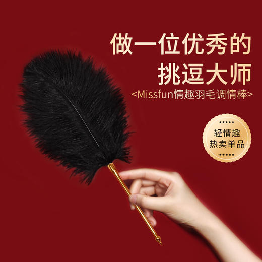 missfun高端调情羽毛棒 TK挠脚心挠痒痒 商品图4