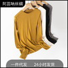 ARN-Y163秋冬新款蚕丝低领针织打底衫女秋内搭保暖修身上衣纯色潮 商品缩略图0