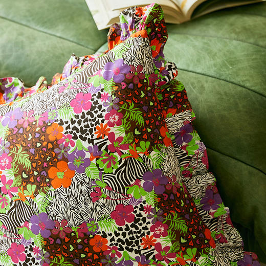 雨林与斑马系列靠包客厅护腰枕 商品图3