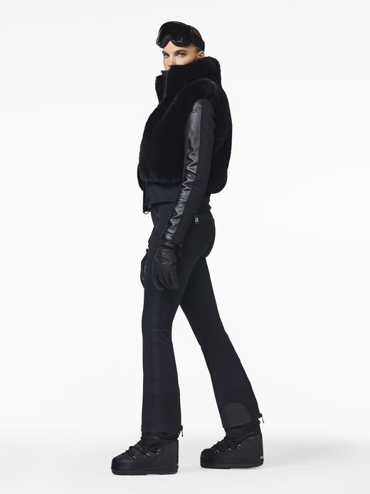 Goldbergh Hug Bodywarmer black 女装 背心 黑色毛毛 商品图0