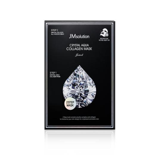 【预售】JMsolution肌司研晶滢胶原两部曲面膜 （27ml+1.5ml）×10片 原价100元 商品图0