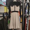 女针织拼色百褶连衣裙 商品缩略图0