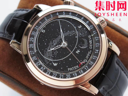 YL百达翡丽星空6102梦幻星空腕表横空出世，不负众望：真星空轨道表盘 商品图3