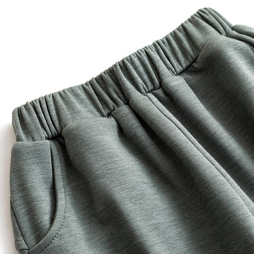 ARN-K130新款儿童裤子男童女童春秋款德绒运动裤冬季保暖休闲裤加厚长裤 商品图3