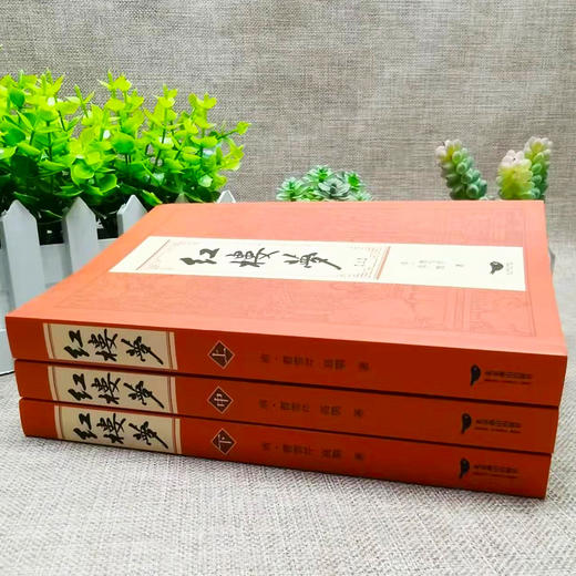 B209【8-18岁+】《红楼梦（上、中、下）》（全3册）中国古典文学四大名著【领书】 商品图1