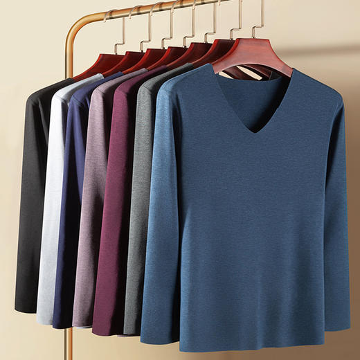 裁缝学苑MX04保暖内衣德绒无痕秋衣秋裤鸡心领男装纸样衣服样板打 商品图1