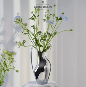 Georg Jensen乔治杰生北欧凉冷水壶花瓶台面装饰摆件生日乔迁礼物