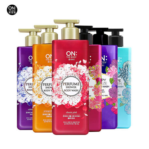 安宝笛韩国原瓶进口持久留香香水型香体沐浴露沐浴乳 500ml/瓶 商品图0
