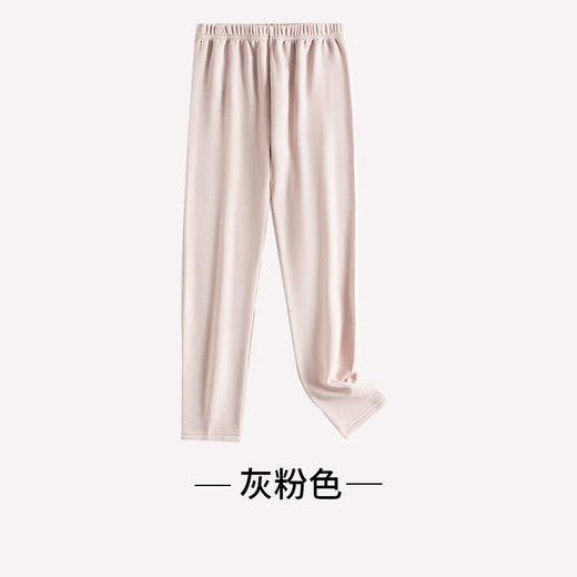 ARN-Y168真丝拉绒保暖针织打底裤女款内穿紧身舒适抗寒秋裤厚款无痕裤 商品图5