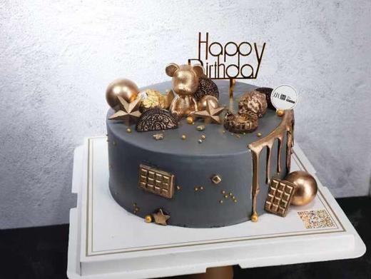 小熊蛋糕酷黑系款式3 商品图0