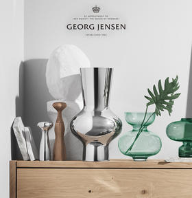 Georg Jensen乔治杰生落地花瓶北欧家居装饰客厅摆件生日乔迁礼物