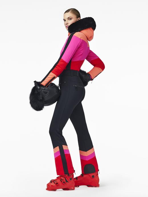 Goldbergh Pearl Jumpsuit Real Fox Fur amethyst 女装 连体滑雪服 狐毛 紫色 商品图5