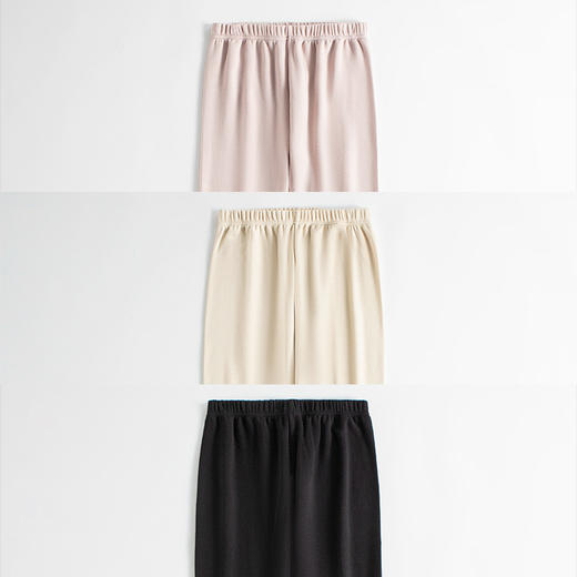 ARN-Y168真丝拉绒保暖针织打底裤女款内穿紧身舒适抗寒秋裤厚款无痕裤 商品图2