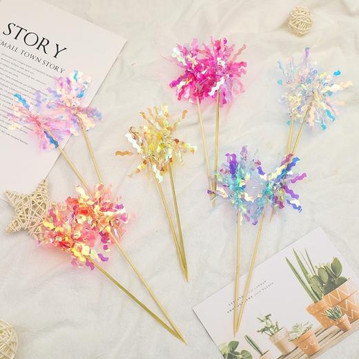 网红ins卡通纸杯蛋糕装饰插件 元气满满可爱卡通熊狮子兔子饭团动物火焰蜡烛插件 商品图2