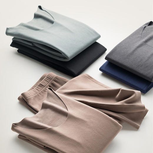 裁缝学苑MX02新款德绒无痕加绒秋衣秋裤纸样套装男装内衣服装打板 商品图4