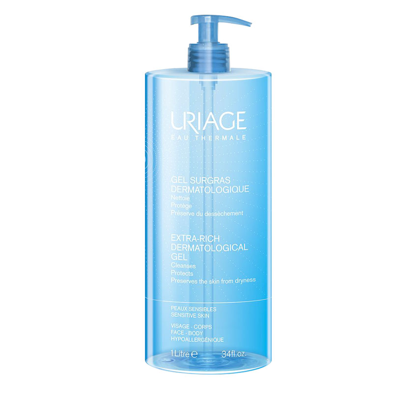 保税| 依泉Uriage无皂基洁肤啫喱洗面奶500ml