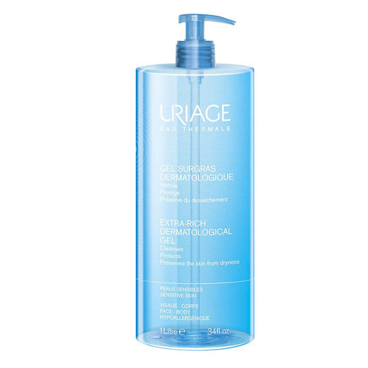 保税| 依泉Uriage无皂基洁肤啫喱洗面奶500ml 商品图0