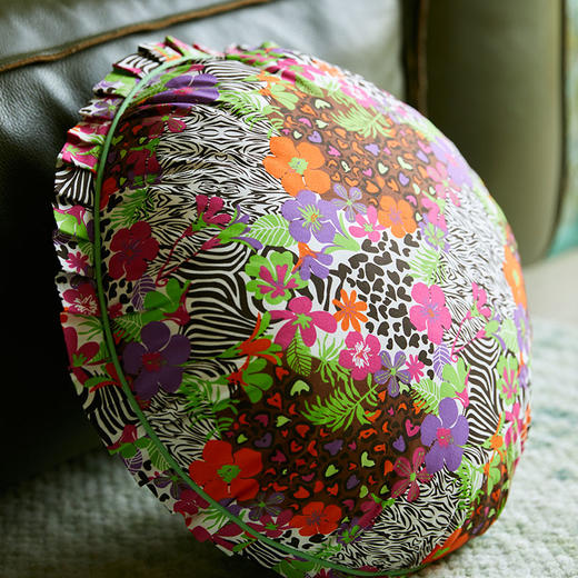 雨林与斑马系列靠包客厅护腰枕 商品图1