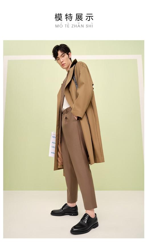 森达秋季商场同款结婚新郎商务正装尖头皮鞋男 商品图2