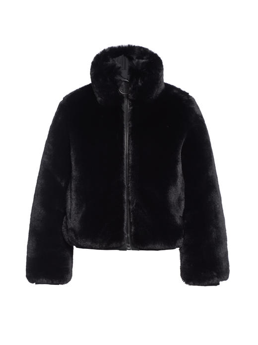 Goldbergh Victoria Jacket black 女装 滑雪夹克 黑色毛毛 商品图1