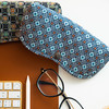 日系复古格纹眼镜盒便携文艺布艺眼镜盒 商品缩略图2