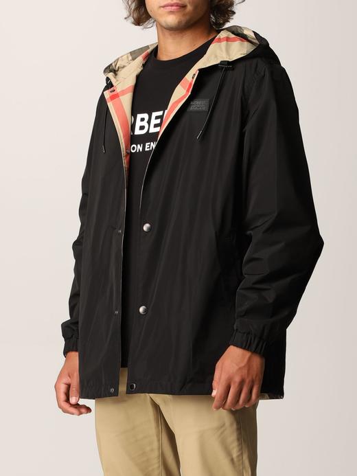 【预定款】Burberry 博柏利 男士防风防雨 双面格纹连帽夹克外套 偏大一码到一码半 80434031 商品图9
