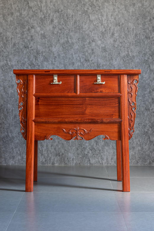 红桥红  家具严选  缅甸花梨(大果紫檀）  【85 恭王府闷仓二联橱】 商品图3