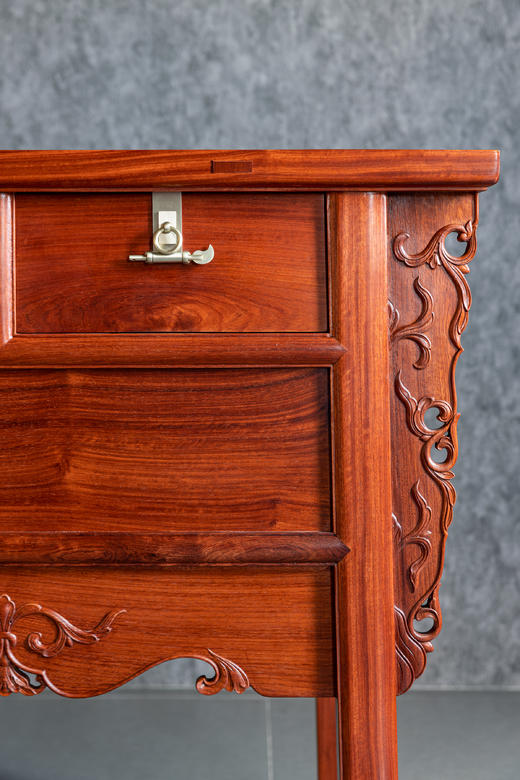 红桥红  家具严选  缅甸花梨(大果紫檀）  【85 恭王府闷仓二联橱】 商品图4