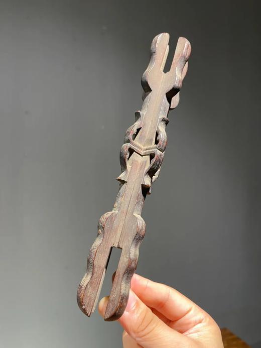 楠木雕密宗手持金刚杵，顺丰包邮 商品图12