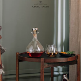 Georg Jensen乔治杰生威士忌酒杯洋酒杯子水晶玻璃ins风北欧啤酒