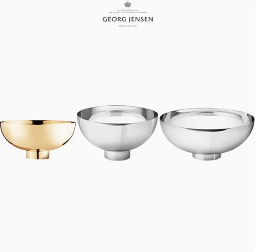 Georg Jensen乔治杰生轻奢不锈钢碗北欧餐具套装网红黄铜家用装饰 商品图3