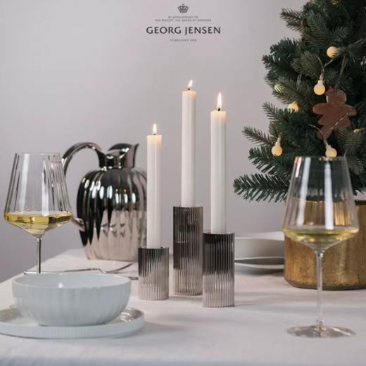 Georg Jensen乔治杰生轻奢北欧浪漫蜡烛光晚餐烛台摆件乔迁礼物 商品图1