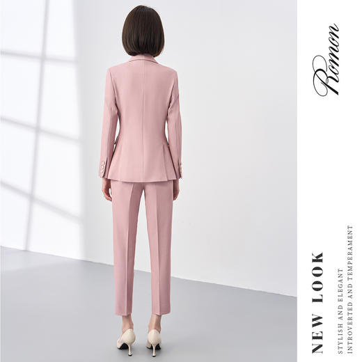 【新品上市】罗蒙西服+西裤女士西服套装时尚商务职业正装两件套女 商品图1