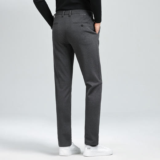 【亲肤舒适】罗蒙春秋新款男士休闲裤上班通勤出差商务日常百搭裤子男 商品图5