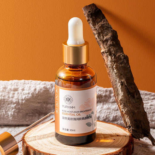 【微信会员专享】瑜然美玫瑰精油开背按摩全身通经络刮痧面部精油女男士官方正品 商品图4