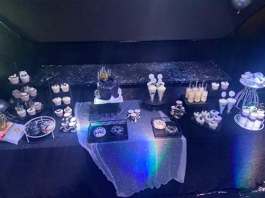 高级感黑白配甜品台 商品图3