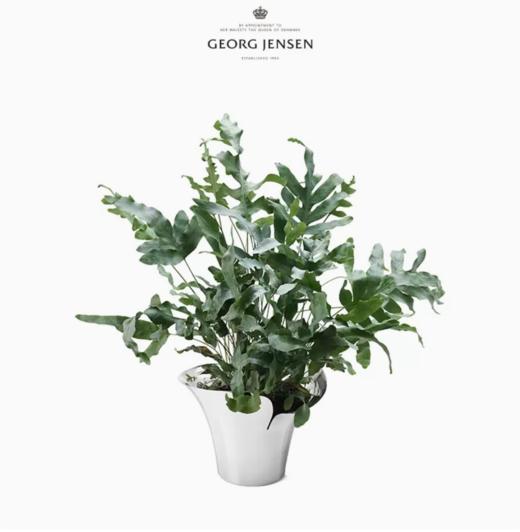 Georg Jensen乔治杰生北欧金属花盆栽花器家居客厅玄关摆件乔迁礼 商品图1